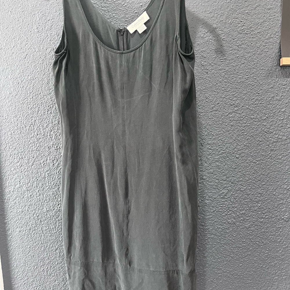 Vintage Calvin Klein 100% Silk Dress Size 8